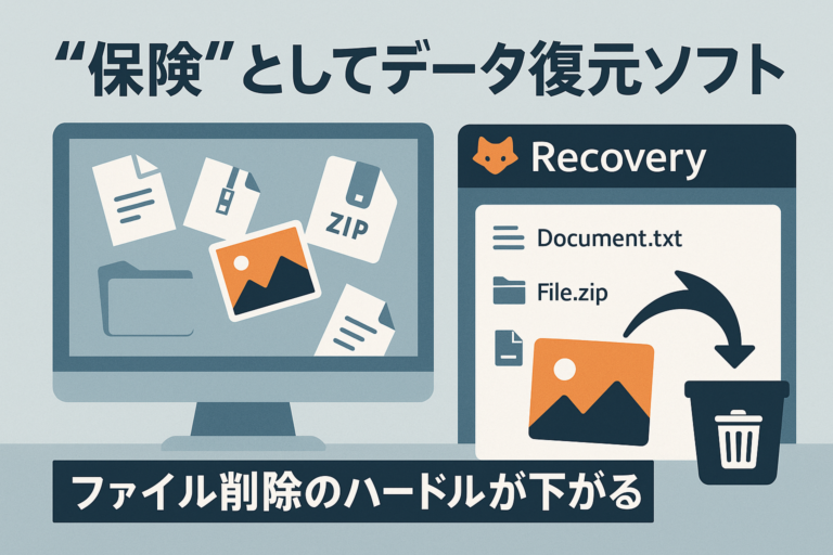 【PR】RecoveryFox AIというデータ復元ソフトの可能性